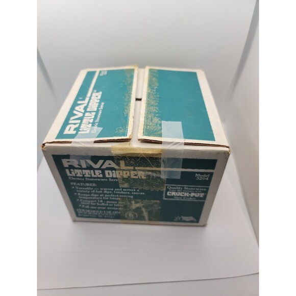 Rival Little Dipper Mini Crock Pot Southwest Style Model 3204 NOS - NEW OPEN BOX - Picture 16 of 16